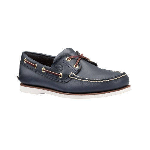 Men\'s Timberland® Earthkeepers® 2-Eye Boat Shoes Navy Smooth