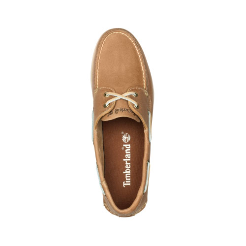 Men\'s Timberland® Earthkeepers® Brig 2-Eye Boat Shoes Tan
