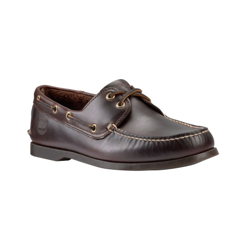 Men's TimberlandÂ® EarthkeepersÂ® Brig 2-Eye Boat Shoes  Dark Brown