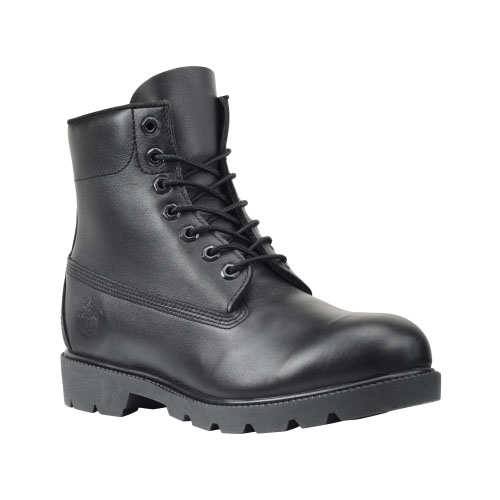 Men's Timberland® 6-Inch Basic Waterproof Boots Black Smooth