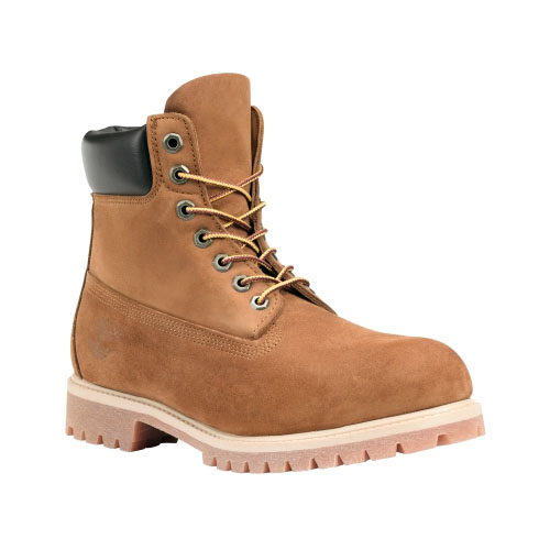 Men\'s TimberlandÂ® 6-Inch Premium Waterproof Boots Rust Nubuck