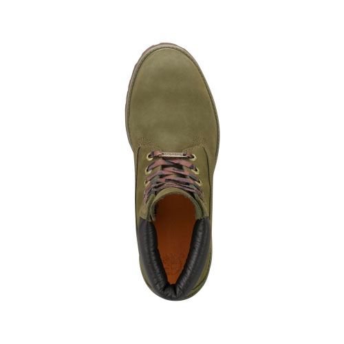 Men\'s Timberland® 6-Inch Premium Waterproof Boots Olive Nubuck/Camo
