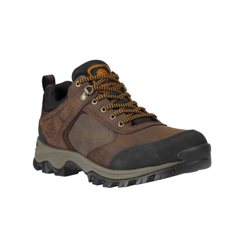 Men's TimberlandÂ® Mt. Maddsen Low Waterproof Hiking Shoes Brown
