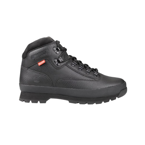 Men\'s TimberlandÂ® Classic Leather Euro Hiker Boots Black Helcor Exotic