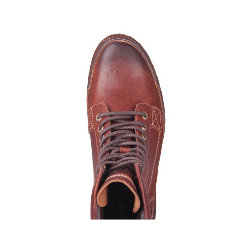 Men\'s TimberlandÂ® EarthkeepersÂ® Original Leather 6-Inch Boot  Red Brown Full Grain