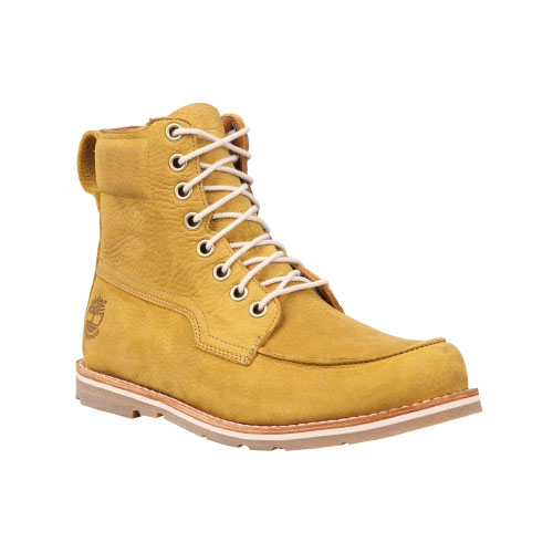 Men's Timberland® Earthkeepers® Rugged 6-Inch Moc Toe Boots Wheat Tumbled Nubuck