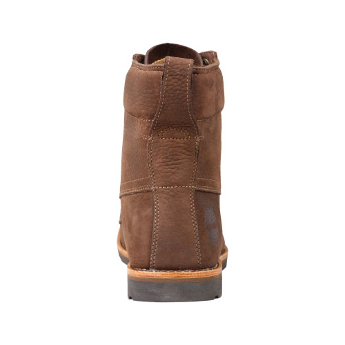 Men\'s Timberland® Earthkeepers® Rugged LT 6-Inch Waterproof Boots Dark Brown Tumbled Nubuck