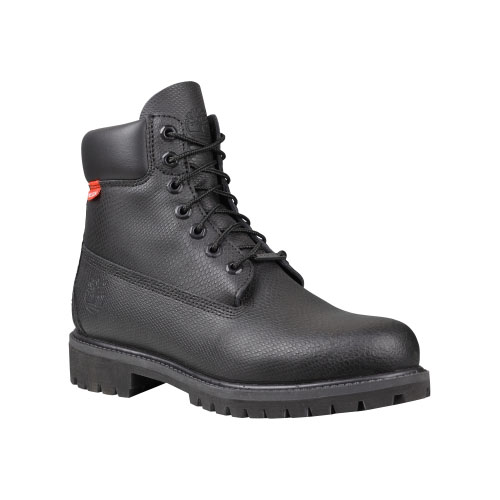 Men's TimberlandÂ® 6-Inch Premium Waterproof Boots Black Helcor Exotic