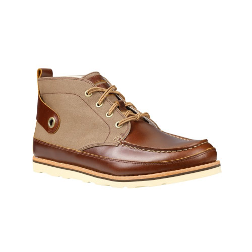 Men's Timberland® Abington Haley Chukka Shoes Cognac Quartz/Sail Cloth