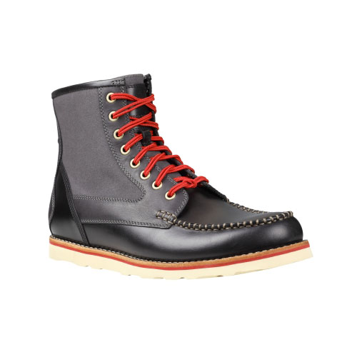 Men\'s Timberland® Abington Haley Boots Black Quartz/Sail Cloth