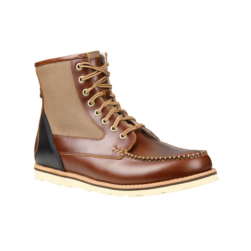 Men's Timberland® Abington Haley Boots Cognac Quartz/Sail Cloth
