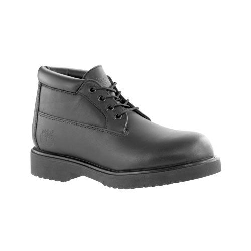 Men's TimberlandÂ® Waterproof Chukka Boots Black Smooth