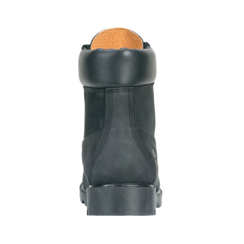 Men\'s TimberlandÂ® 6-Inch Basic Waterproof Boots w/Padded Collar Black Nubuck