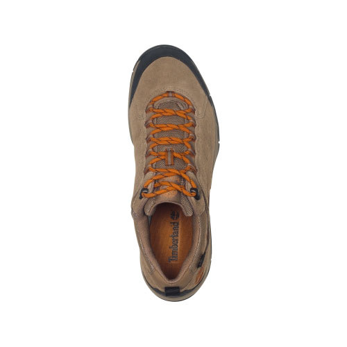 Men\'s TimberlandÂ® Tilton Low Leather Waterproof Hiking Shoes Brown