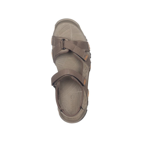 Men\'s Timberland® Eldridge Leather Sandals Pewter