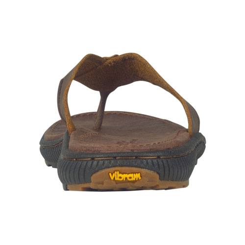 Men\'s TimberlandÂ® Hollbrook Leather Flip-Flop Sandals Brown