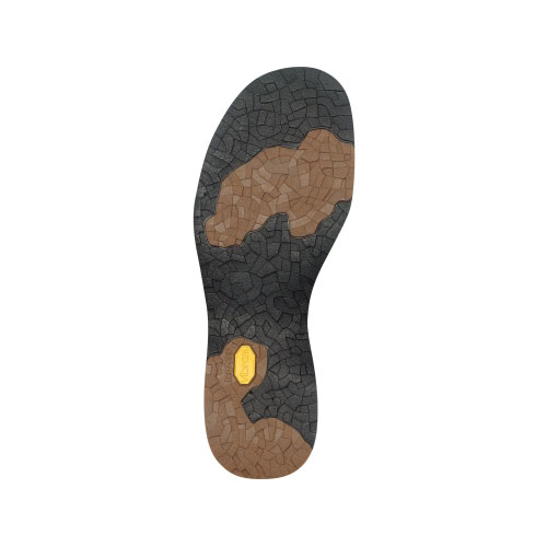 Men\'s TimberlandÂ® Hollbrook Leather Flip-Flop Sandals Brown