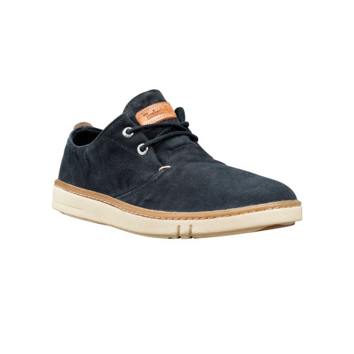 Men's Timberland® Earthkeepers® Hookset Handcrafted Oxford Shoes Washed Black Canvas