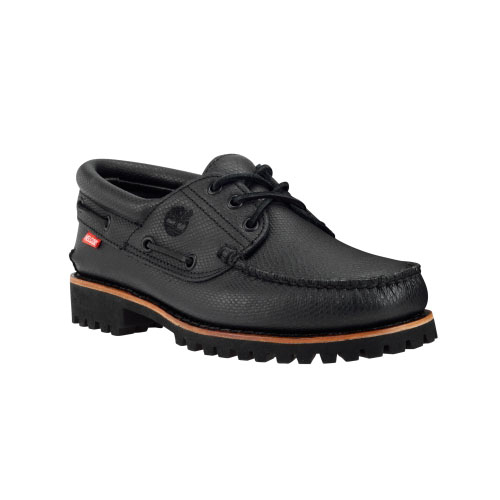 Men\'s TimberlandÂ® EarthkeepersÂ® 3-Eye Classic Lug Shoes Black Helcor Exotic