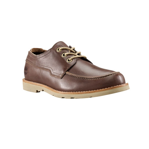 Men's Timberland® Earthkeepers® Rugged LT Oxford Shoes Brown Full-Grain
