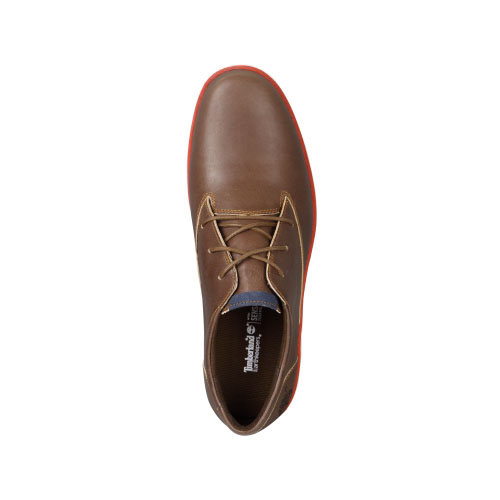 Men\'s Timberland® Earthkeepers® Bradstreet Plain Toe Oxford Shoes Brown Full-Grain