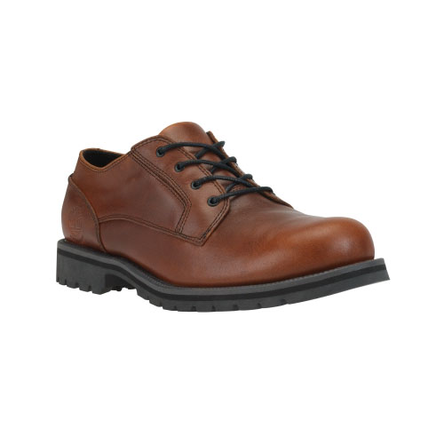 Men\'s TimberlandÂ® EarthkeepersÂ® Hartwick Waterproof Oxford Shoes Red Brown Full-Grain