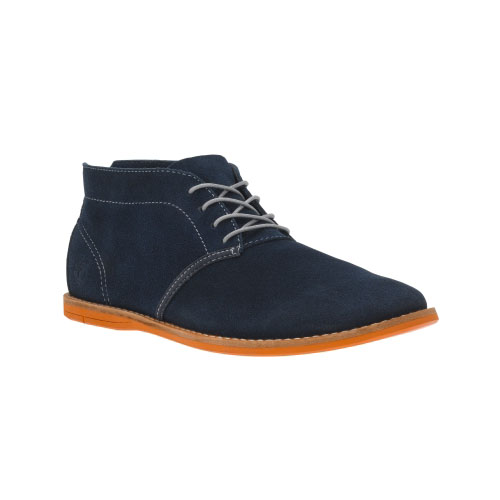 Men's Timberland® Earthkeepers® Revenia Suede Chukka Shoes Navy Suede
