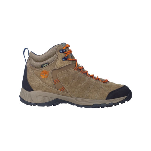 Men\'s TimberlandÂ® Tilton Mid Leather Waterproof Hiking Boots Brown