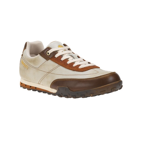 Men's TimberlandÂ® Greeley Leather Shoes Off White/Brown