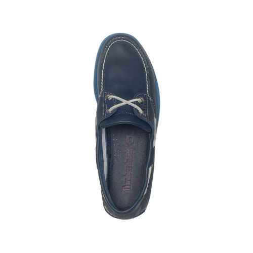 Men\'s TimberlandÂ® EarthkeepersÂ® 2-Eye Boat Shoes Navy Smooth/Camo