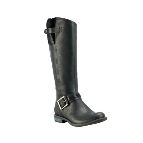 Women's TimberlandÂ® EarthkeepersÂ® Savin Hill Tall Boots Black Forty Leather