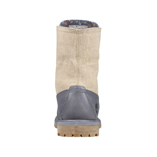 Women\'s Timberland® Authentics Canvas Fold-Down Boots Folkstone Grey Full-Grain