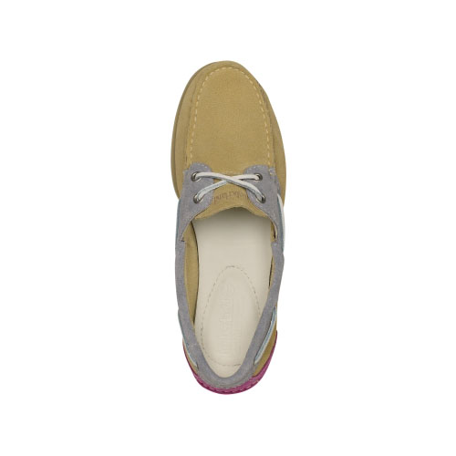 Women\'s TimberlandÂ® EarthkeepersÂ® Classic Unlined Boat Shoes Tan/Mauve/Grey Suede