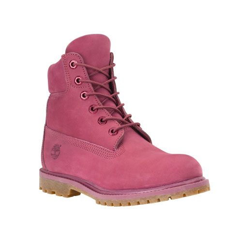 Women\'s TimberlandÂ® 6-Inch Premium Waterproof Boots Violet Quartz Nubuck