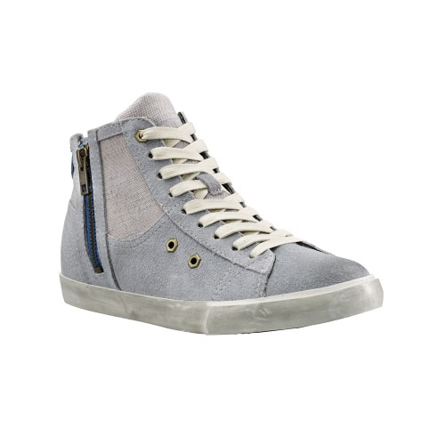 Women\'s Timberland® Glastenbury Leather Side-Zip Shoes Grey Suede