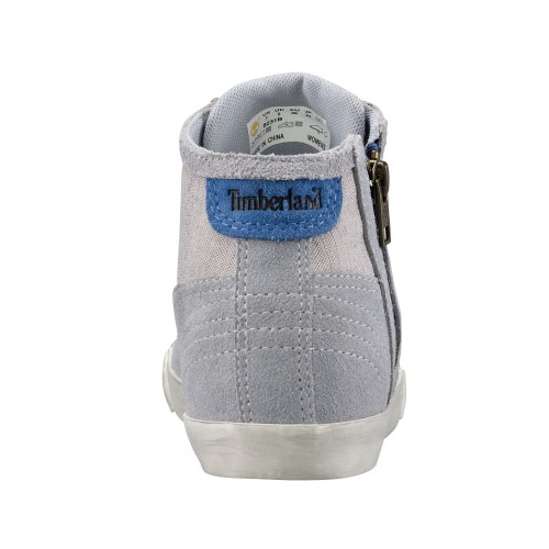 Women\'s TimberlandÂ® Glastenbury Leather Side-Zip Shoes Grey Suede