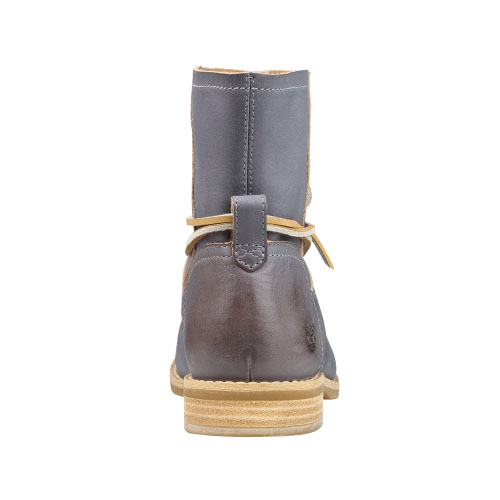 Women\'s TimberlandÂ® Savin Hill 3-Eye Leather Ankle Boots Folkstone Grey Full-Grain