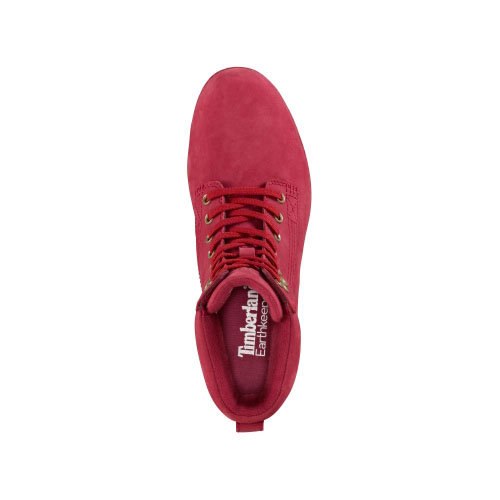 Women\'s TimberlandÂ® EarthkeepersÂ® Brookton 6-Inch Classic Boots Red Nubuck