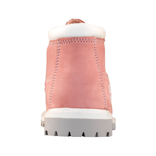 Women\'s TimberlandÂ® Waterproof Nellie Chukka Double Boots Pink Nubuck