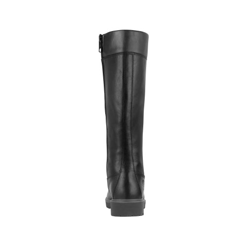 Women\'s TimberlandÂ® 14-Inch Premium Side-Zip Lace Waterproof Boots Black Smooth