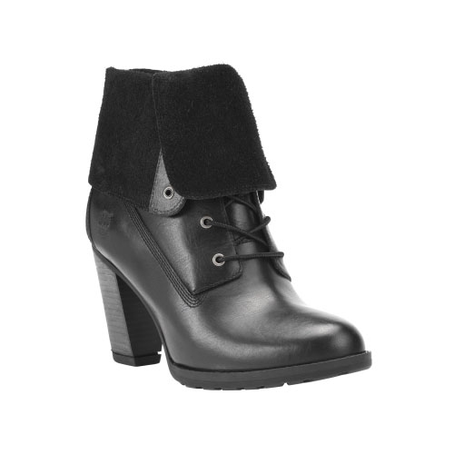 Women\'s TimberlandÂ® Stratham Heights Fold-Down Waterproof Boots  Black