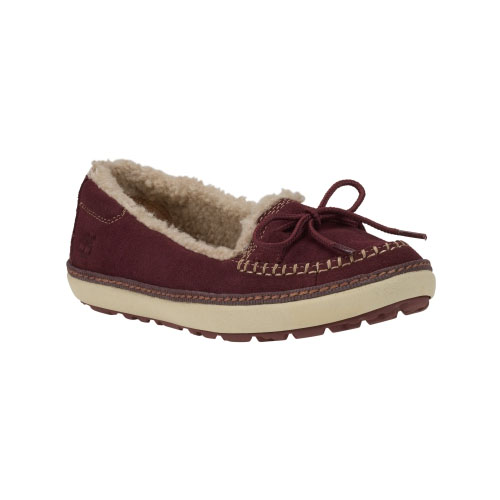 Women's Timberland® Earthkeepers® Hamden Warm Lined Slip-On Shoes Burgundy Suede